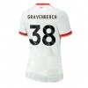 Liverpool Ryan Gravenberch #38 Tredjedrakt Kvinner 2024-25 Kortermet